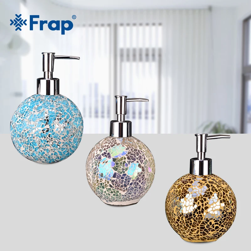 

FRAPLiquid Soap Dispenser resin shampoo Dispenser Bathroom accessories bling dispensers foaming soap pump bottle