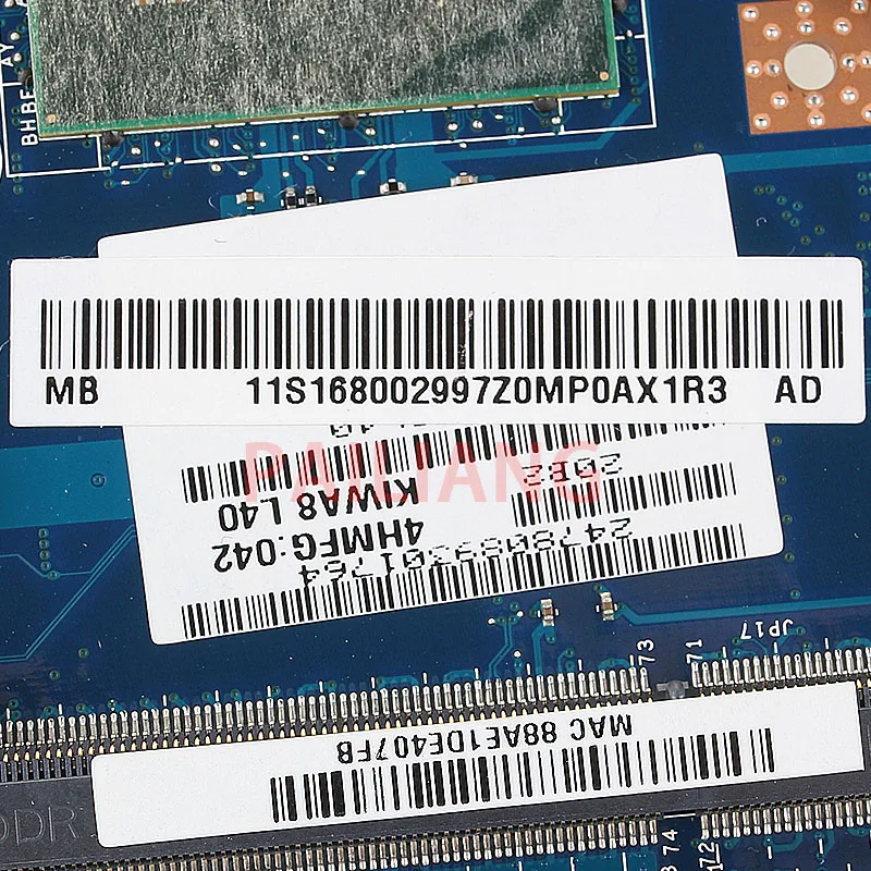 Placa base para portátil Lenovo G550 PC placa base KIWA7 LA-5082P tesed DDR3 Placa base para portátil Lenovo G550 PC placa base KIWA7 LA-5082P tesed DDR3