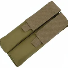 Тактический P90 двойной UMP подсумок для магазинов в страйкболе наружная камуфляжная Военная Принадлежности для охоты Черный ACU MC