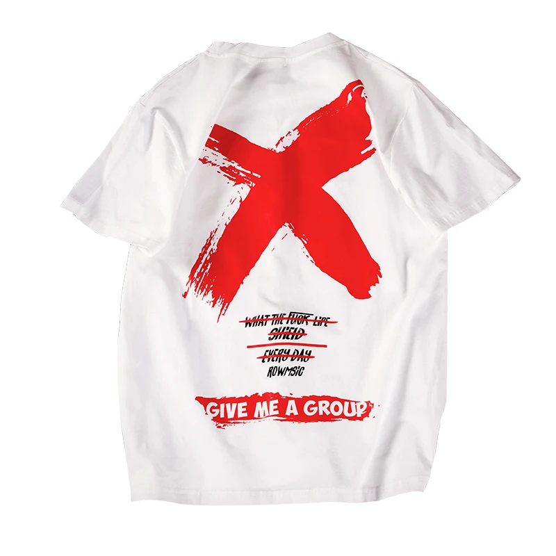 

2019 Discount Only Today T-shirts For Men Black Print Fashion Hip Hop Causal Streetwear Funny Men T-shirts Cartoon M-XXXXXL