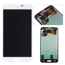 100% Original for Samsung Galaxy S5 LCD display touch screen Digitizer white or black for G900F G900H G900M G900P G900V G900A