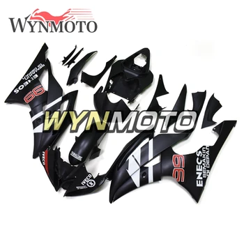 

Complete ABS Plastic Injection Matte Black White Motorcycle Fairings For Yamaha YZF R6 Year 08 - 16 2008 - 2016 Body Frames