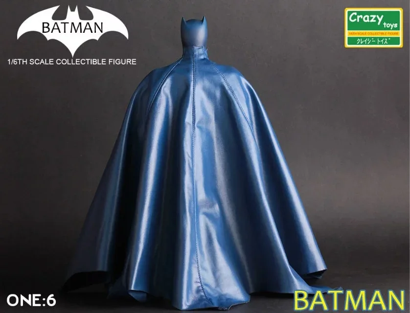 Crazy Toys 1:6 Batman Blue Ver. Bjd The Dark Knight Bat Man