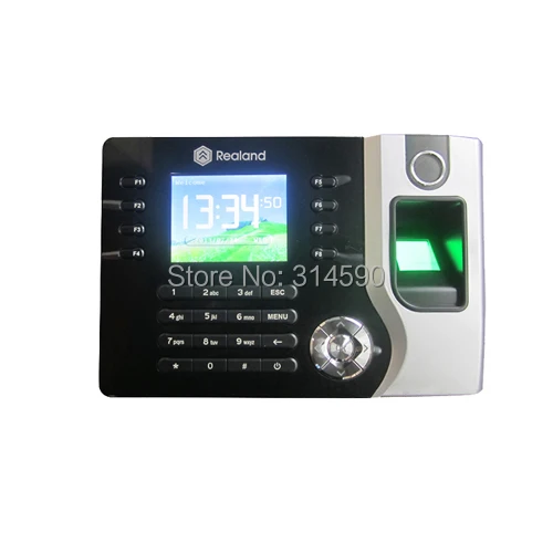 

Realand 2.4 inch Color TFT screen TCP/IP RFID Card and Fingerprint Attendance Time Clock Recorder