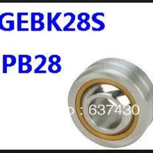 5 шт. GEBK28S/PB28 радиальный сферический подшипник скольжения с самосмазыванием