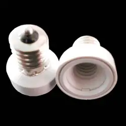 Светодиодное освещение E17 к E12 гнездо адаптера лампы держатель конвертер ul утверждения