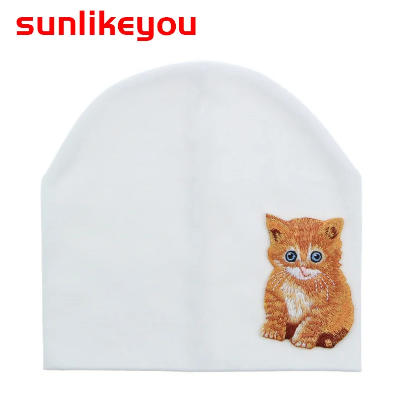 

Sunlikeyou Baby Hat For Girl Kids Cap Baby Beanie Bonnet Newborn Cute Animal Embroidery Infant Cotton Soft Toddler Summer Hat