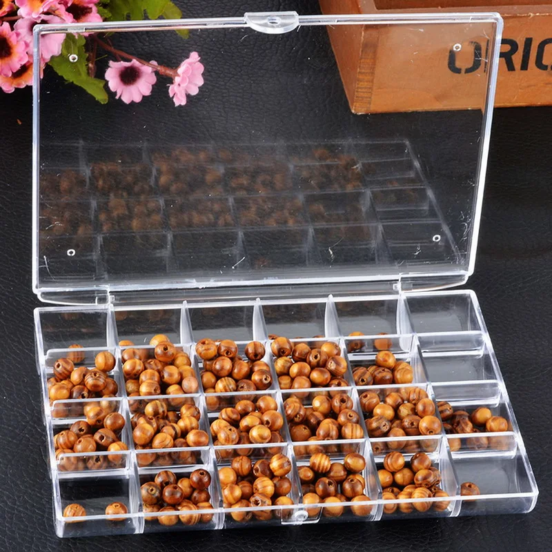 

Hoomall Storage Box Bins Jewelry Containers Transparent Acrylic Mini Rangement Organizer Beads Sundries Home Kitchen Storage