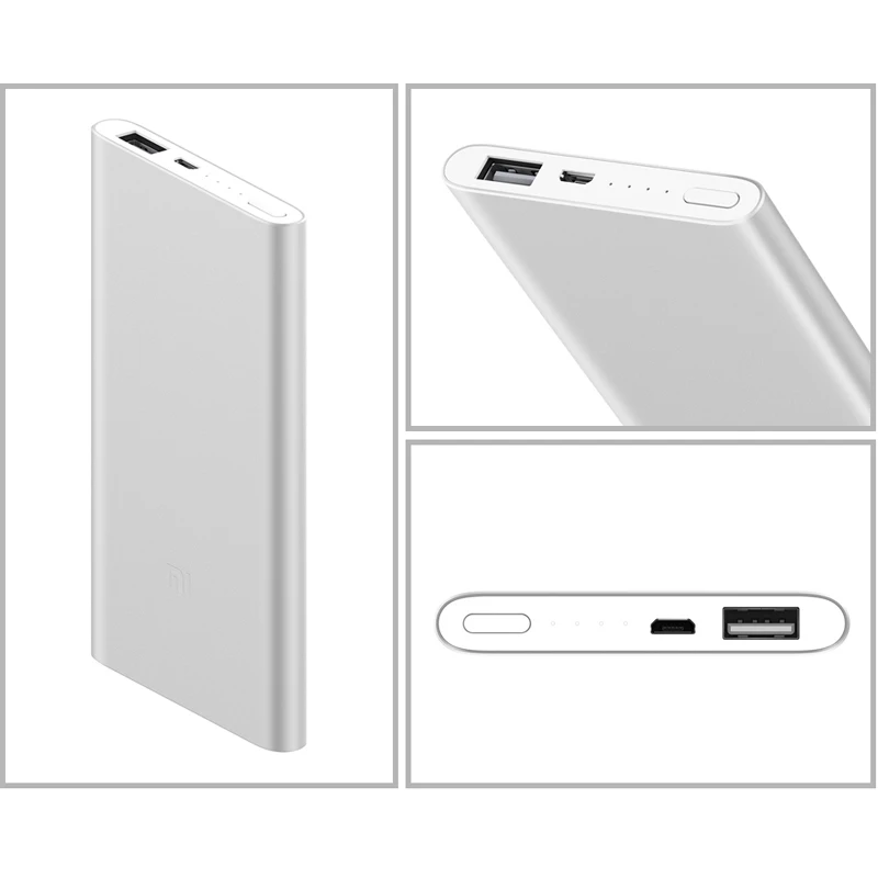 Xiaomi Power Bank 5000 мАч 2|xiomi powerbank|portable chargerxiaomi power bank |