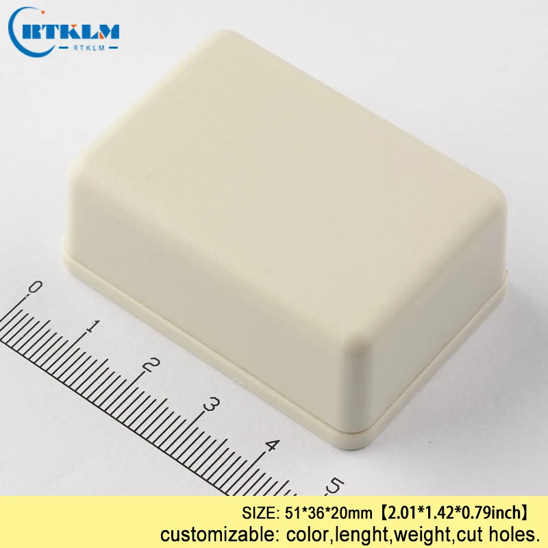 ABS plastic project case wire connectors plastic enclosure diy speaker box small design CUSTOM LED junction box 51*36*20mm 20PCS