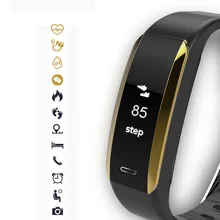 Смарт Браслет для измерения кровяного давления трекер фитнес трекер дистанционное управление пульсометр умный браслет подарок для женщин и мужчин