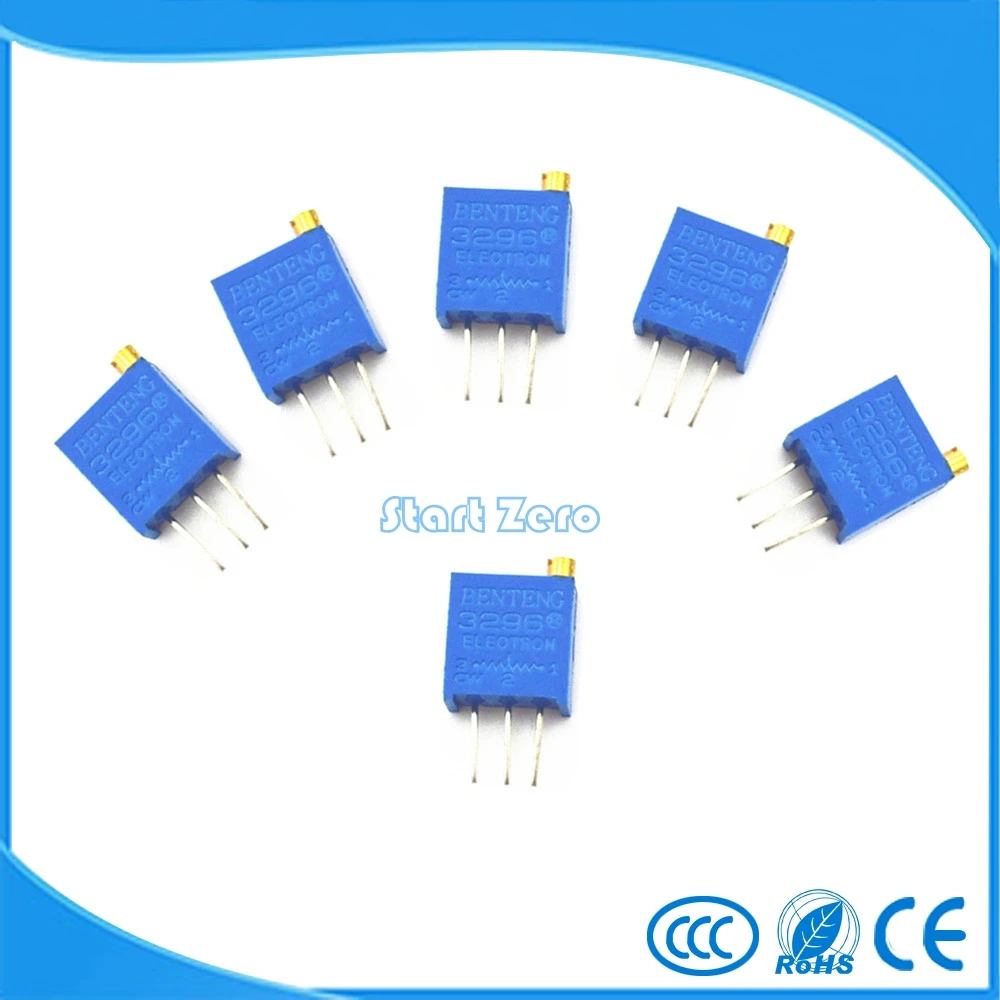 Potentiomètre de précision 3296 2M Ohms Lot de 1,2,5 ou 10 pièces