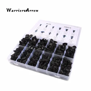 

WarriorsArrow 330Pcs 12 Sizes Car Auto Body Retainer Push Pin Rivet Clip Mouldings Trim Panel For Ford For Chrysler For Camry