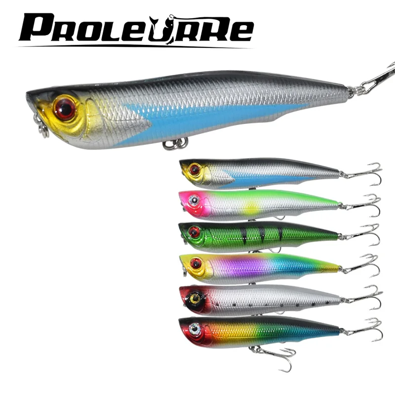  1Pcs 10.5cm 16.5g Popper Fishing Lures Topwater Wobblers Artificial Hard Bait Minnow Swimming Crank