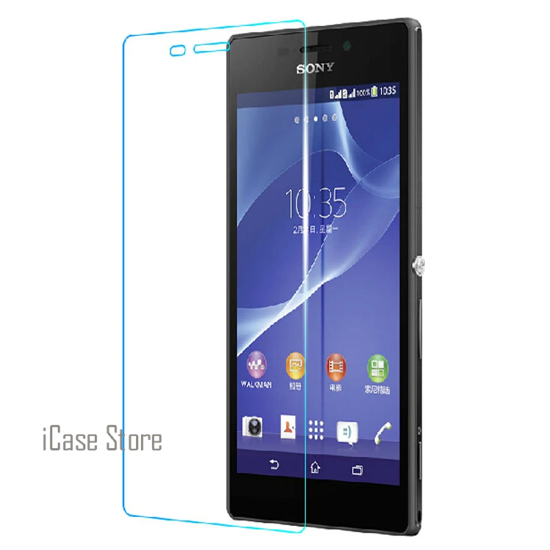 

2.5D 0.26mm 9H Hard Phone Front Tempered Toughened Glass For Sony Soni Xperia Experia C5 Ultra C 5 Dual E5533 E 5533