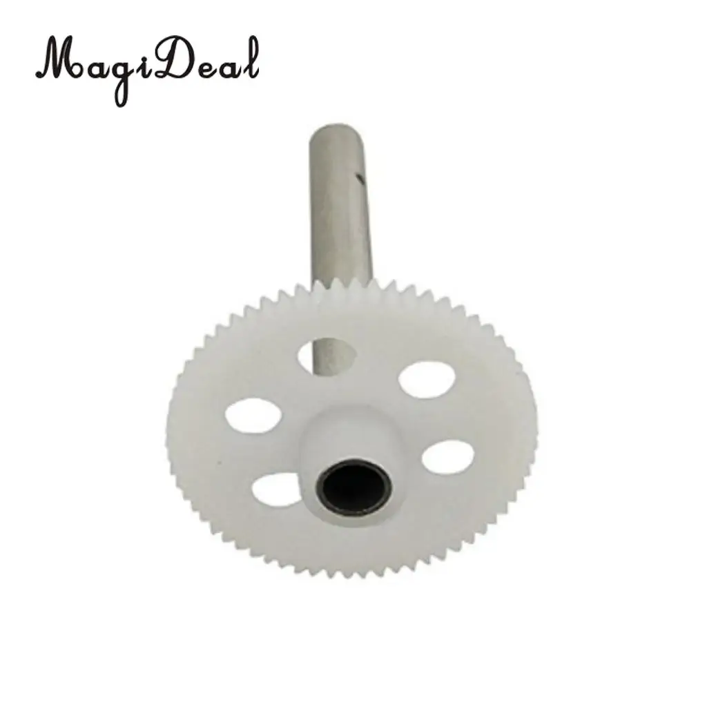 MagiDeal 4 Pieces Gear with Spindle for JJRC H8C H12C DFD F181 F183 RC Drone Quadcopter Helicopter Spare Parts