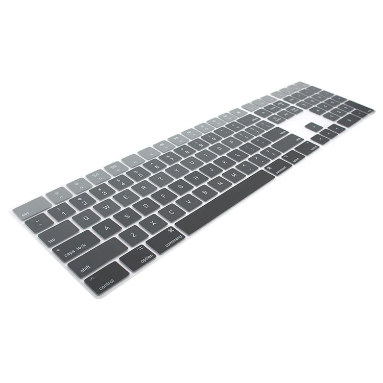 HRH силиконовый чехол для клавиатуры, защитная клавиатура для Apple Magic Keyboard с цифровой клавиатурой A1843 MQ052LL/A, выпущена в году