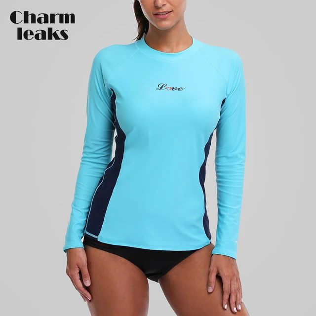 Special Price Charmleaks Women Rash Guards Swimwear Long Sleeve Rashguard Swim Shirts Surf Top Swimsuit Running Shirt Hiking Rashguard UPF 50+ Special Price Charmleaks Women Rash Guards Swimwear Long Sleeve Rashguard Swim Shirts Surf Top Swimsuit Running Shirt Hiking Rashguard UPF 50+