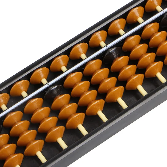 15 Digit 7-23 Digit Rods Standard Abacus Soroban Chinese Japanese Calculator Counting Tool Mathematics Beginners Caculating Toys 5