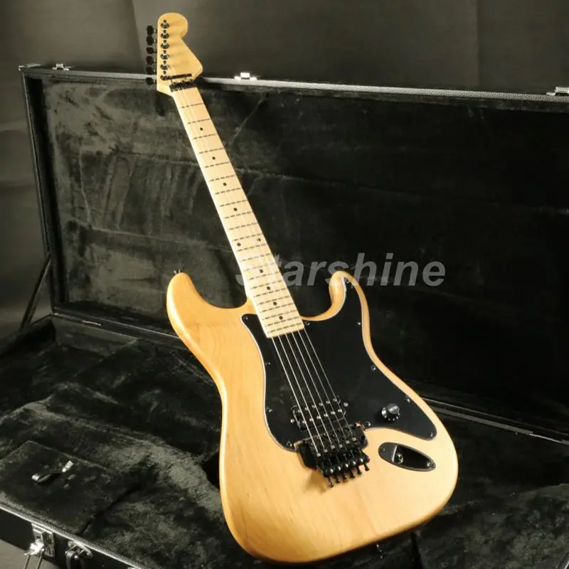 

ST Unfinished Electric Guitar X2-3 Kits Floyd Rose Bridge Alder Body