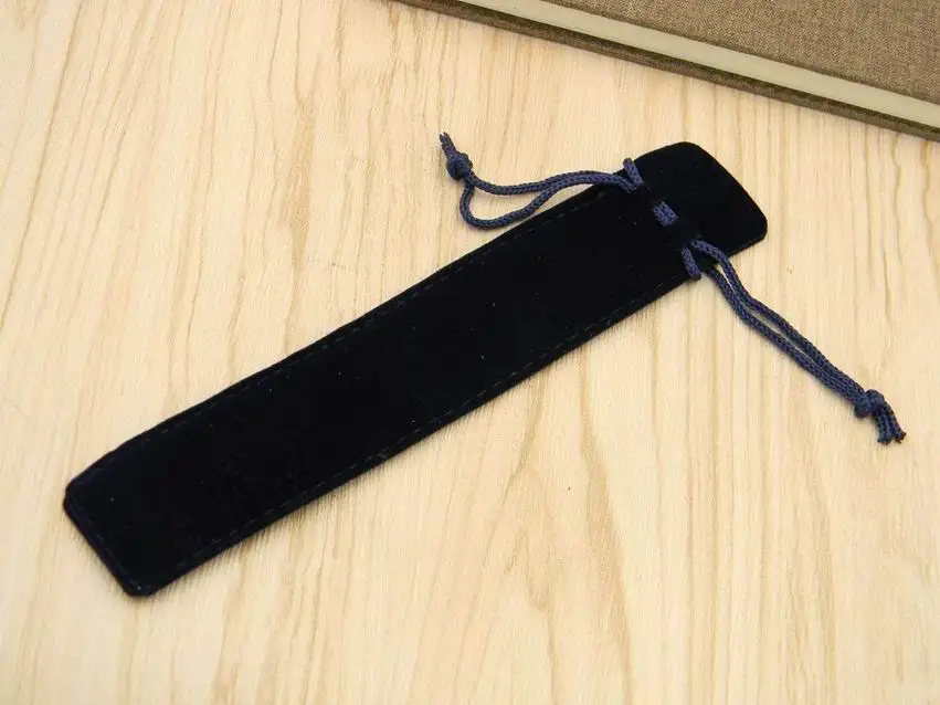 Офисная стандартная деловая Классическая Серебристая черная Подарочная иридиевая перьевая ручка - Цвет: 1 bag