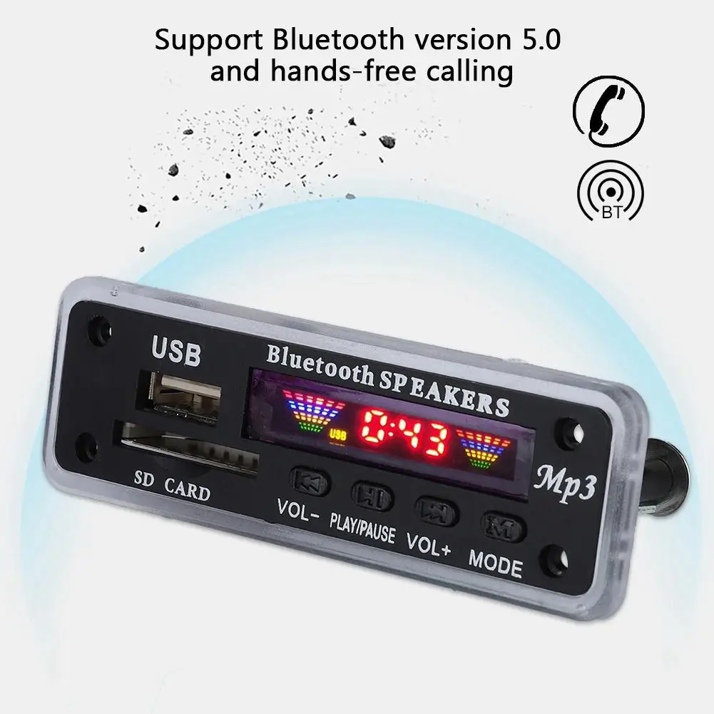 Лидер продаж новый автомобильный динамик модуль FM радио USB SD карта беспроводной