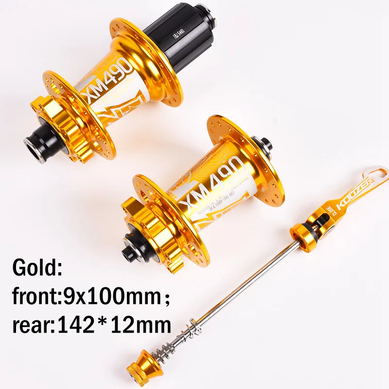 New Koozer XM490 Hubs Sealed 4 Bearing MTB Mountain Bike Hub Rear Hub