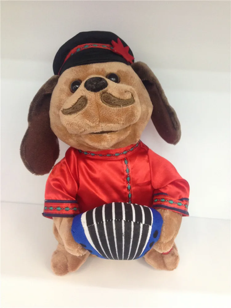 Figura de Ação Presente para Crianças Russo Acordeão Cantando Dança Eletrônico Pet Cães Boneca Recheado & Pelúcia Crianças Brinquedo 2020 Cão 7 & pelúcia crianças brinquedo presente para crianças