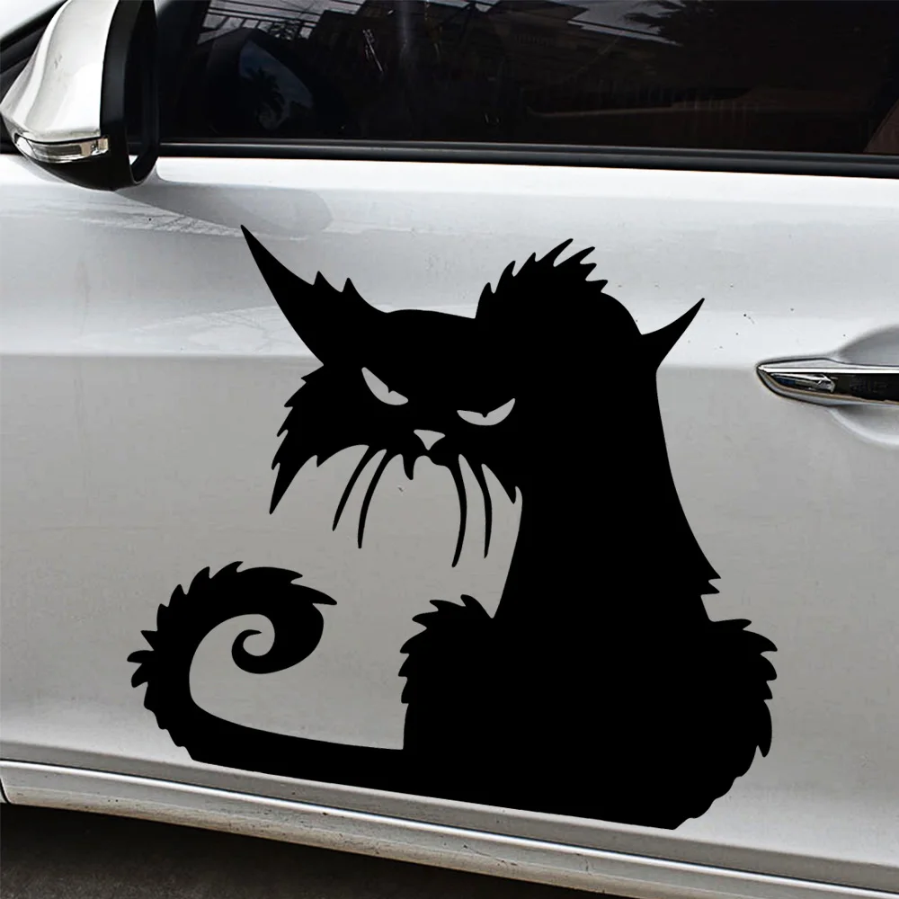 Preto/branco Dos Desenhos Animados Engraçado Dois Gatos Do Amor Adesivos  Para O Caminhão Porta Lateral Janela Decoração Estilo Do Carro C607 -  Adesivos Para Carro - AliExpress