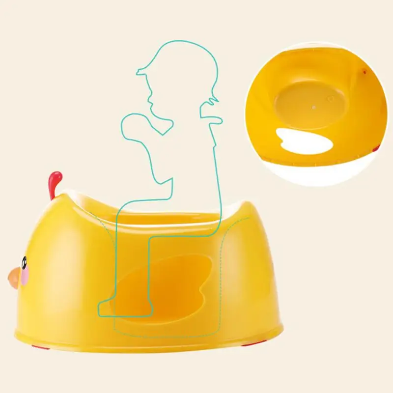Baby Potty Toilet Bowl Cute Cartoon Training Pan Toilet Seat Children