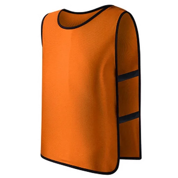 Команда Футбол футбол обучение взрослых кофта Pinnies тренировочная жилет плюс Размеры - Цвет: Оранжевый