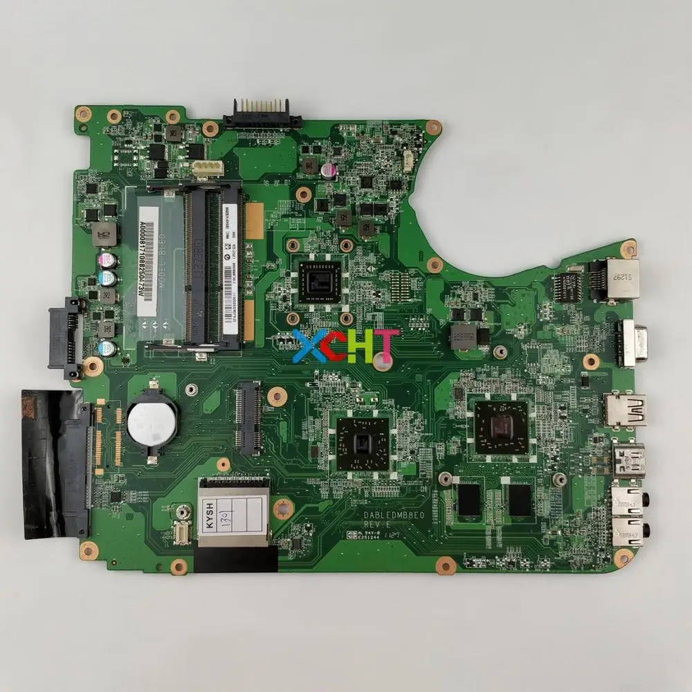 

A000081710 DABLEDMB8E0 w E450 CPU w 216-0774191 GPU for Toshiba L750D Notebook PC Laptop Motherboard Mainboard
