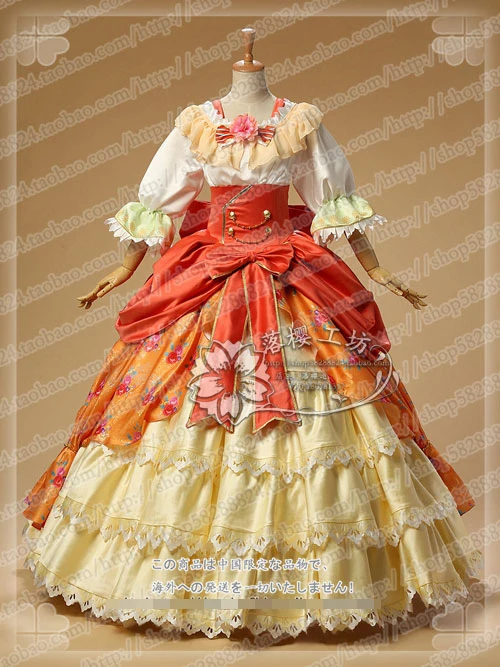 Обувь в стиле аниме «Живая любовь! Kousaka Honoka Ball Awaken party Косплей Костюм