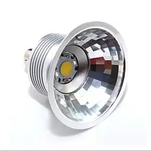 7 W COB AR70 светодиодный BA15D B15 светодиодный лампы AC85-265/DC12V теплый белый 2700 K CRI 90 CREE чип 700lm Spotlight светодиодный