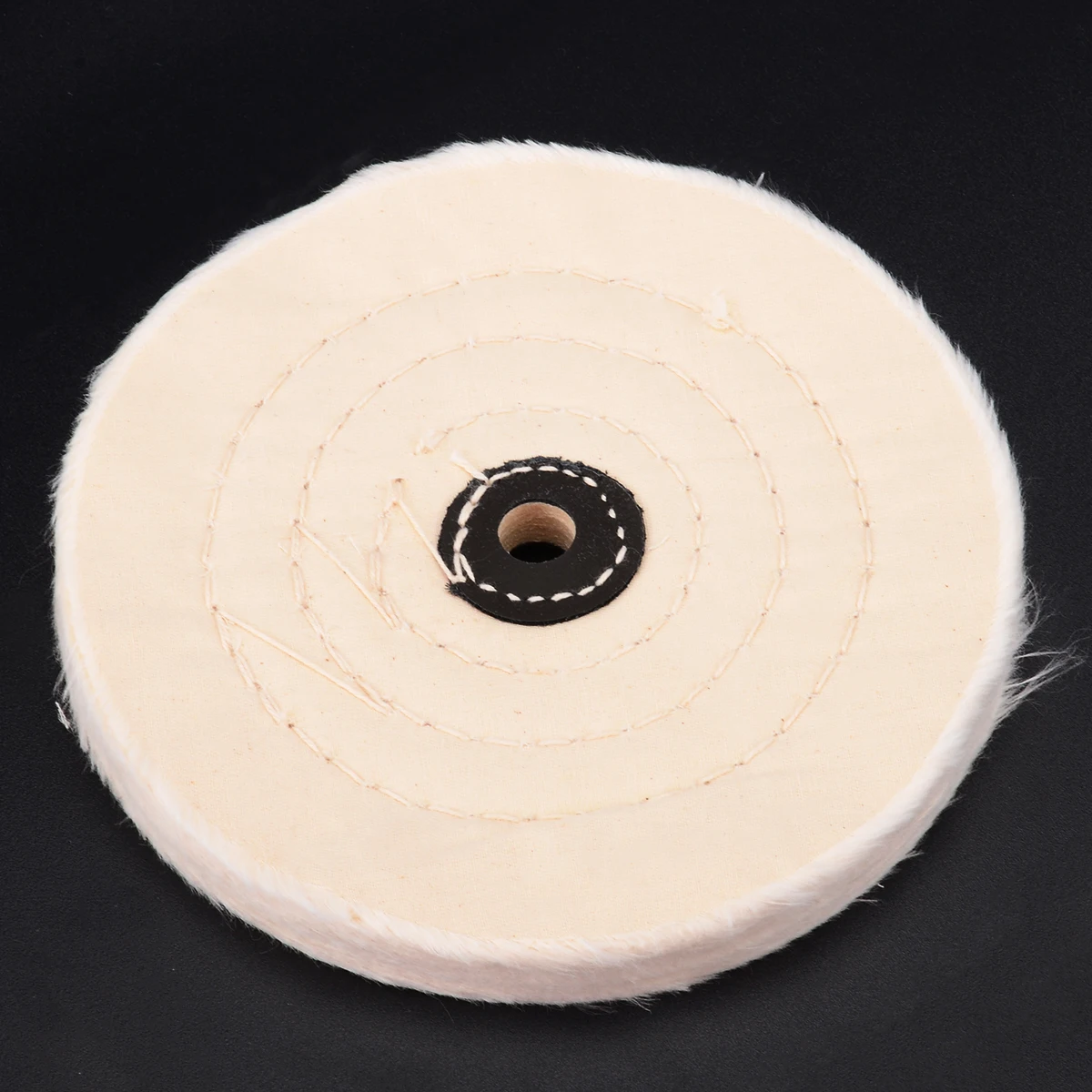 1pc 6inch 150mm White Flannel Polish Grinder Pad Cloth Buffing Polishing Wheel Disc Buffer Multi for Metal Marble Glass Ceramics