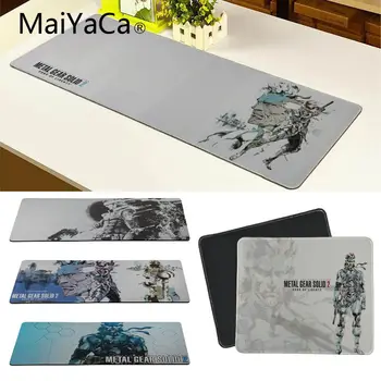 

MaiYaCa METAL GEAR SOLID 2 SONS OF LIBERTY Keyboards Mat Rubbe Desk Mat rubber and smooth Style mouse pad 30X80 30X90CM