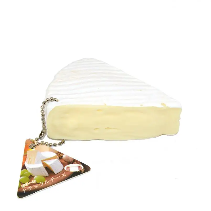 

Squishy Squeeze Stress Reliever Simulation Cheese Scented Slow Rising 7cm Toys Z727