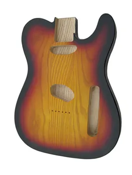 

new made in China single wave electric guitar elm body in sunburst +EMS free shipping+foam box