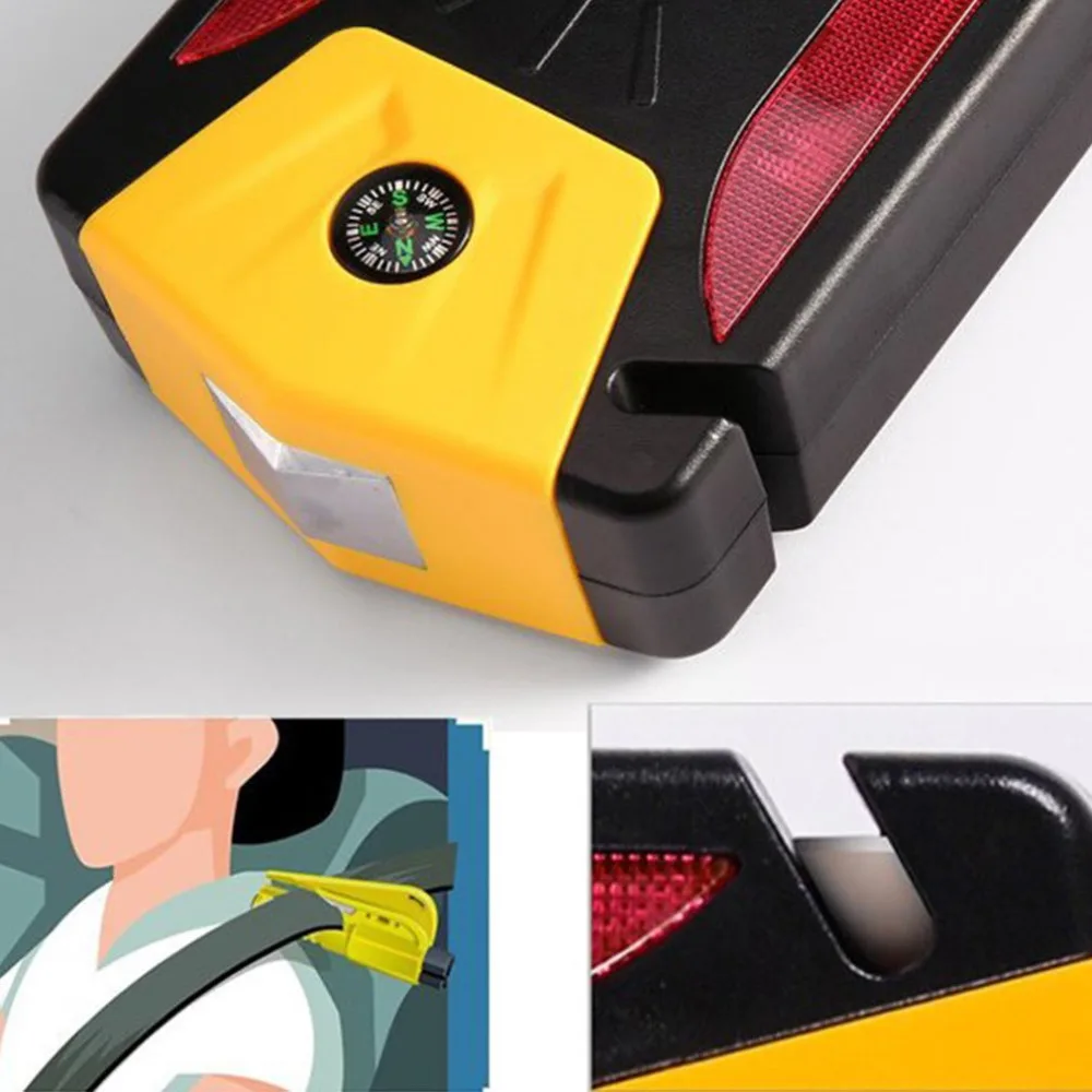 New Mini Portable 82800mAh Pack Car Jump Starter Multifunction Emergency Charger Booster Power Bank Battery 600A UK Plug