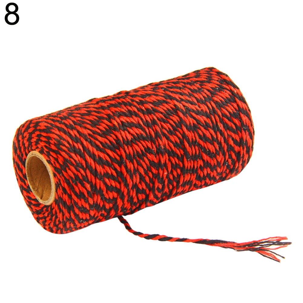 Хлопковый моток веревки проволочный ремень ожерелье ювелирные изделия из веревки делая поделки из бисера - Цвет: 8