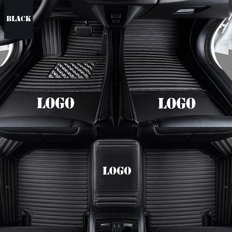 Custom Logo Car Floor Mats For Bmw X3 E83 G30 X5 E53 X1 X4 X6 Z4
