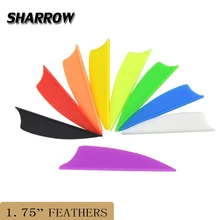 50pcs 1.75inch Arrow Feathers Outdoor Sports Shooting Accessories Arrow Shaft DIY Shield Rubber Feather 50pcs 1.75inch Arrow Feathers Outdoor Sports Shooting Accessories Arrow Shaft DIY Shield Rubber Feather