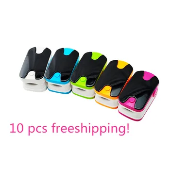 

10 PCs ALED Fingertip Pulse Oximeter Blood Oxygen SPO2 PR Saturation Oximetro SPO2 PR PI Respiration Rate Monitor