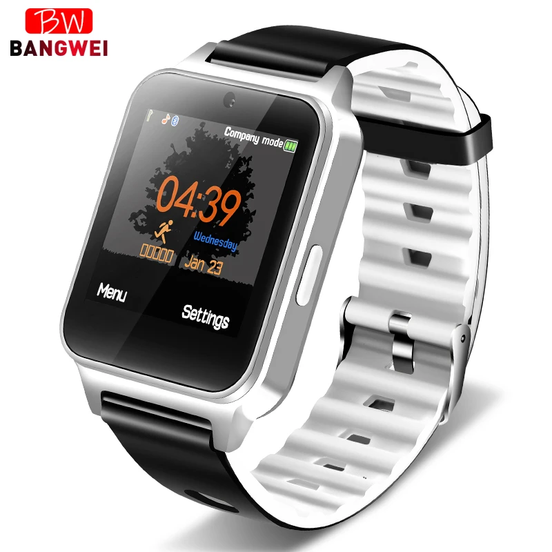 

BANGWEI Smart Watch Men Women Sport Pedometer LED Watch Digital WristWatch SIM Camera Music Player Smartwatch For Android+Box