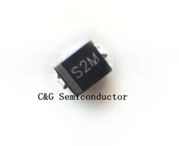 

20PCS S2M rectifier diode 1000V 2A SMB DO-214AA