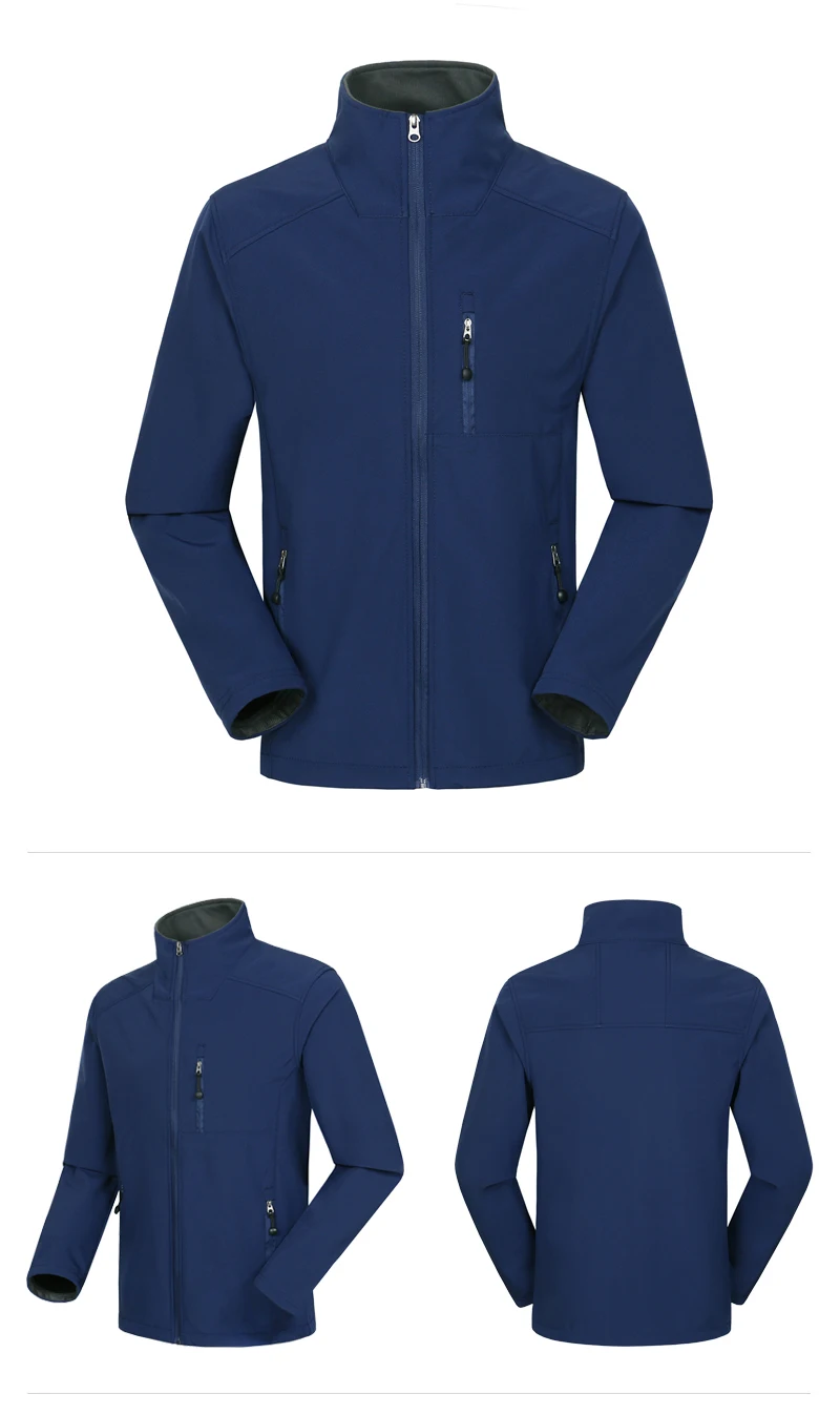Мужская мягкая оболочка, уличная куртка, водонепроницаемая ветрозащитная куртка, дышащая теплая куртка, уличная горная куртка для кемпинга