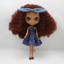 Кукла Обнаженная для серий No.280BL0362 темно-каштановые волосы подходит для DIY игрушки для девочки