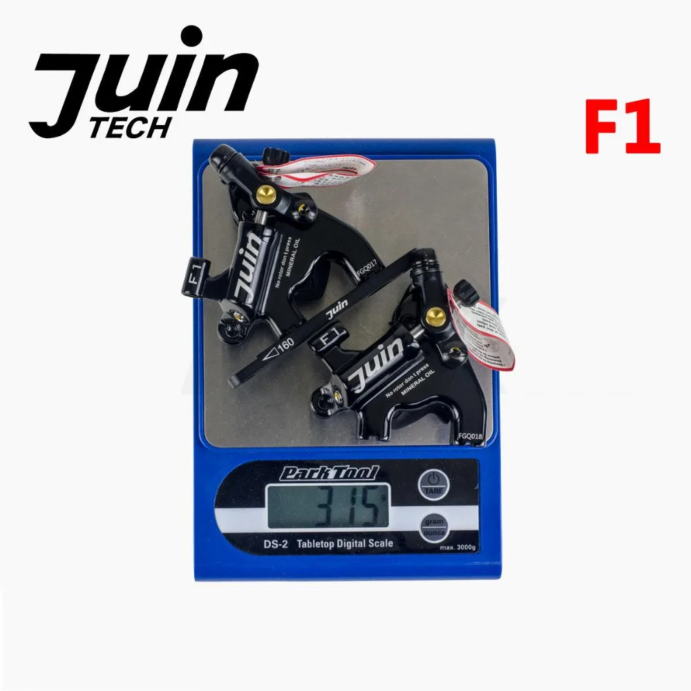 Плоский дисковый тормоз Juin Tech F1 гидравлический суппортный ротор 160 мм линейный