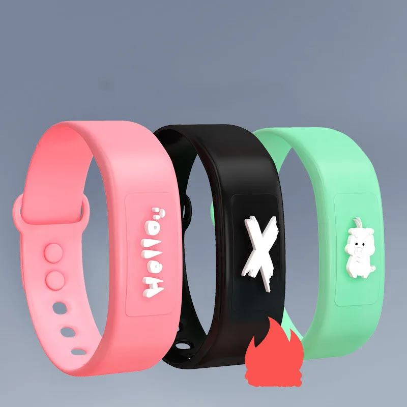 

1 Set of Repellent Bracelets+2 Replacement Anti Mosquito Capsule, Non-toxic Safe Natural Plant Pest Control, Outdoor Adults Kids