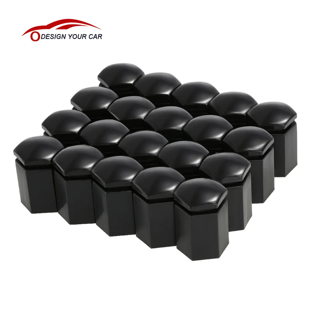 Car-styling 17*30mm Black 20Pcs/set Vehicle Auto Car Wheel Nut Bolt Cover Cap for VAUXHALL Cars | Автомобили и мотоциклы